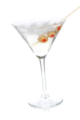 Cocktail collection - Classic martini with olives