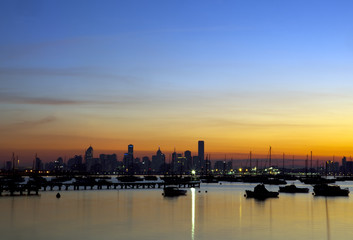 Fototapeta premium Melbourne Dawn
