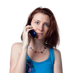 Woman on the phone