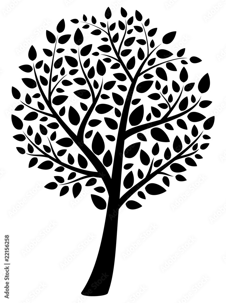 Canvas Prints Vector tree