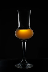 Sagoma bicchiere con liquore