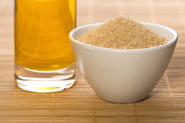 bath salt and oil