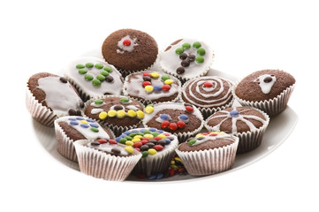 first chocolate muffins