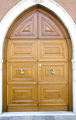 Venice wooden door