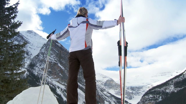 Winter Skiing Freedom