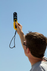 Handheld Windspeed Meter © sframe
