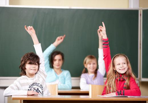 Grundsch&uuml;ler melden sich