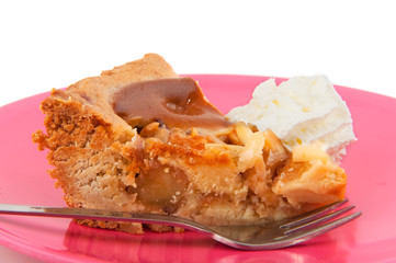 Piece of apple pie