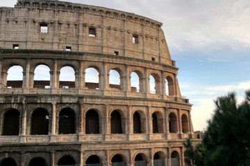 Naklejka premium Il colosseo -Roma