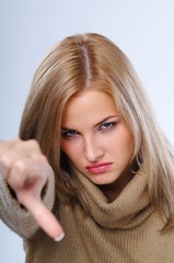 woman with problem