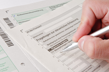 Fragebogen zur steuerlichen Erfassung und Steuererklärung