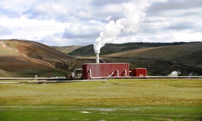 Centrale geothermique