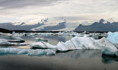 Icebergs du Vatnajokull