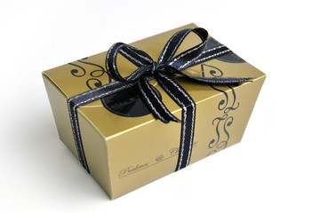 chocolate and praline box