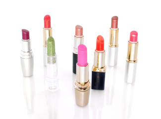 Obraz premium Colorful lipsticks