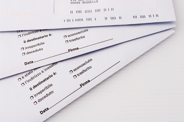 Buste formato commerciale con finestra