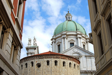 Fototapeta premium Brescia, Piazza del Duomo - Lombardia - Italia