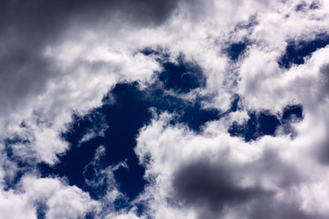 Dramatischer Himmel,Portugal