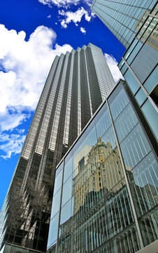 Immeubles et buildings d'affaires à New York
