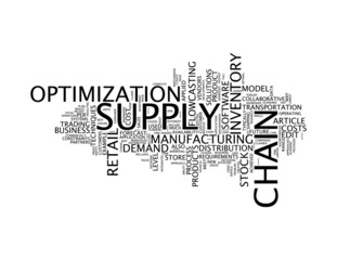 Supply Chain Optimization