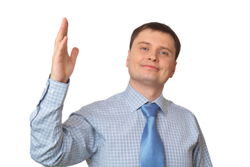 smiling business man