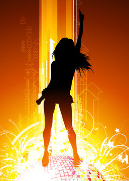 abstract party Background