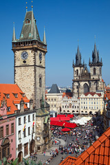 Fototapeta premium Prague is one of the most popular tourist attractions