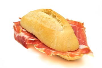 Panino con prosciutto