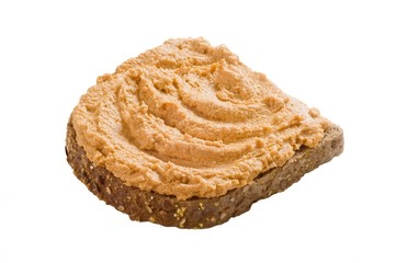 Slice of bread and spread