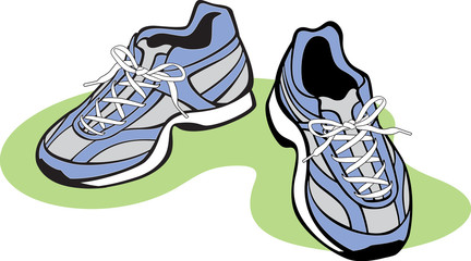 Pair of Athletic Shoes