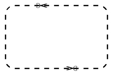 Blank coupon or voucher