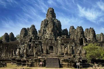 Ancient temple in Angkor Wat, Cambodia - 22185678