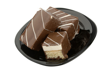cookie in chocolate