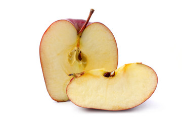 Cutted Red Apple