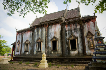 Ruins of Thai temple