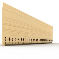 Holz-Lineal