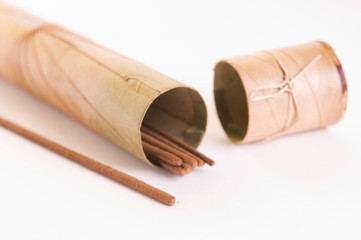 Aroma sticks in a pack