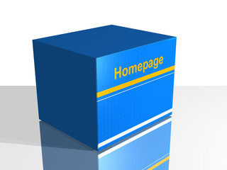 Homepage in der Box
