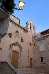 Fototapeta na wymiar Kościół Ducha Świętego. Giovinazzo. Apulia.