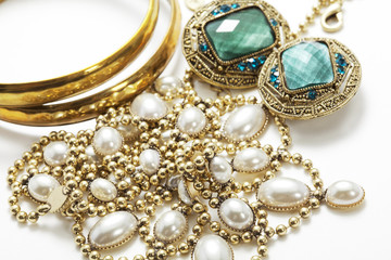 shiny jewlery