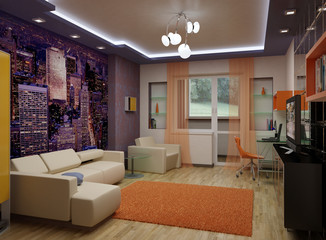 3D interior apartments