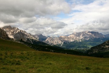 Fototapeta na wymiar Dolomity-Giau