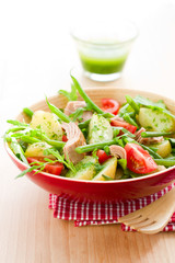 potato and tuna salad