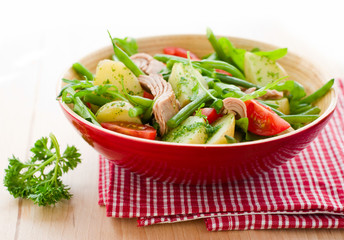 potato and tuna salad