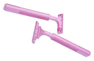 Pink Disposable Razors