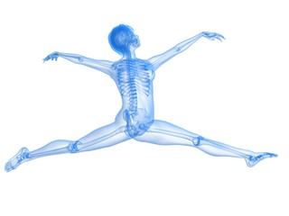 transparente Tänzerin