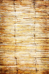 simple reed fence grunge background