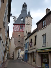 Fototapeta na wymiar Saint-Fargeau, France