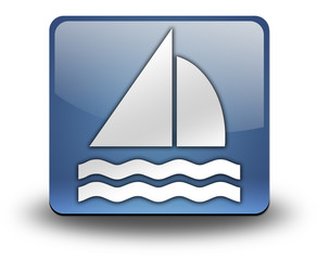 3D Effect Icon "Sailing"