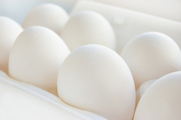 White eggs